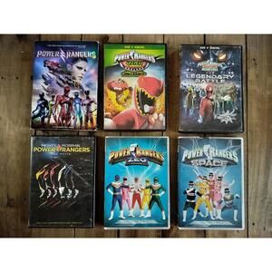 Power Rangers DVD collection